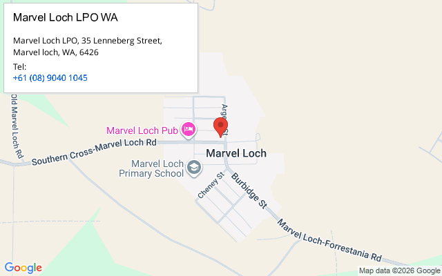 Marvel Loch LPO WA