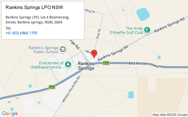 Rankins Springs LPO NSW