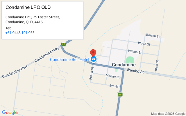 Condamine LPO QLD