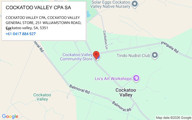 COCKATOO VALLEY CPA SA