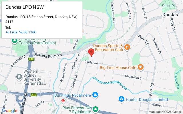Dundas LPO NSW