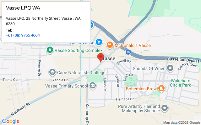 Vasse LPO WA