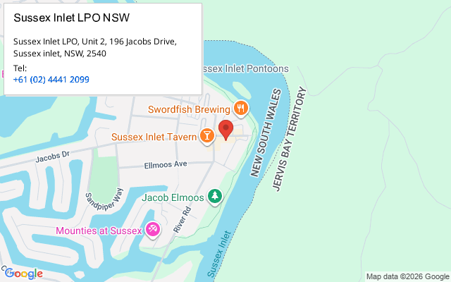 Sussex Inlet LPO NSW