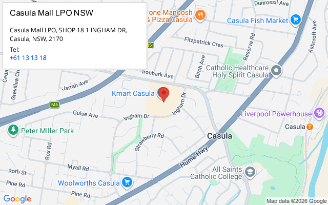 Casula Mall LPO NSW