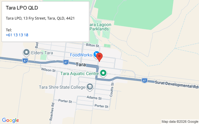 Tara LPO QLD