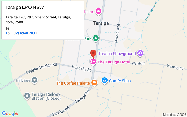 Taralga LPO NSW