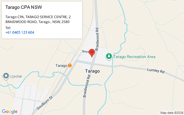 Tarago CPA NSW