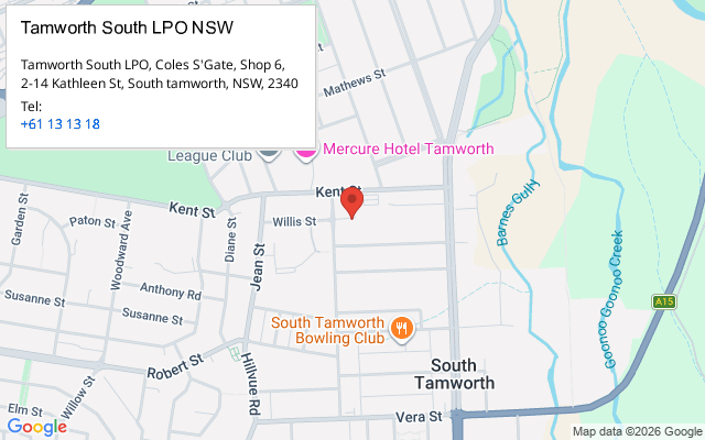 Tamworth South LPO NSW