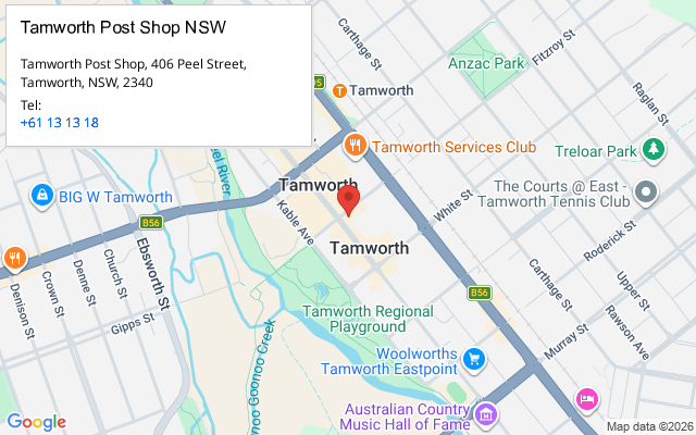 Tamworth Post Shop NSW