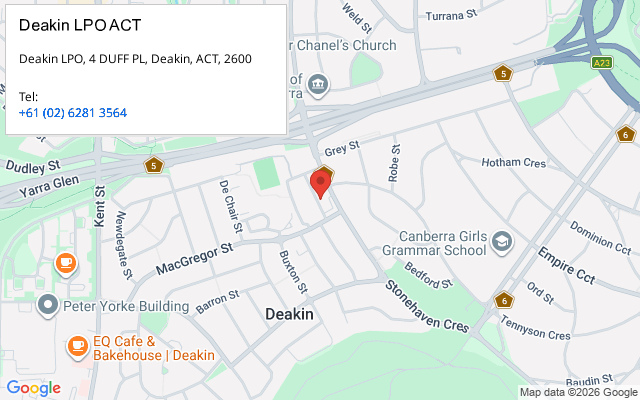 Deakin LPO ACT
