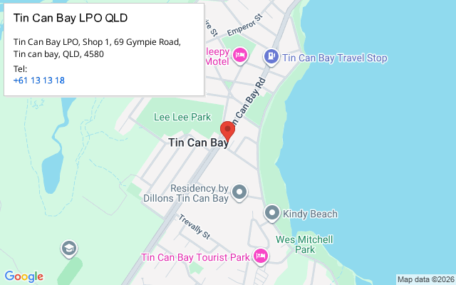 Tin Can Bay LPO QLD