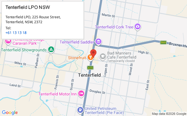 Tenterfield LPO NSW