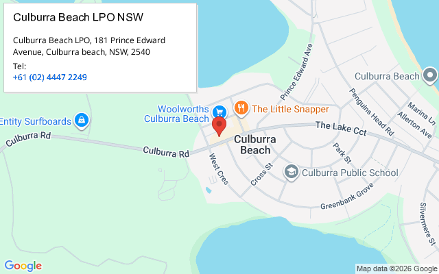 Culburra Beach LPO NSW