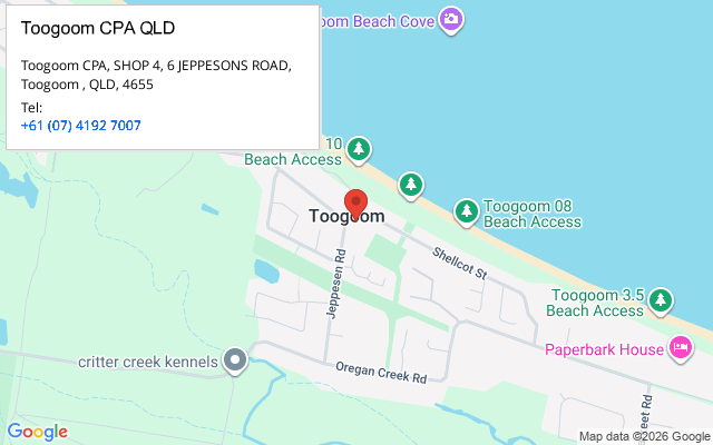 Toogoom CPA QLD