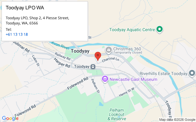 Toodyay LPO WA