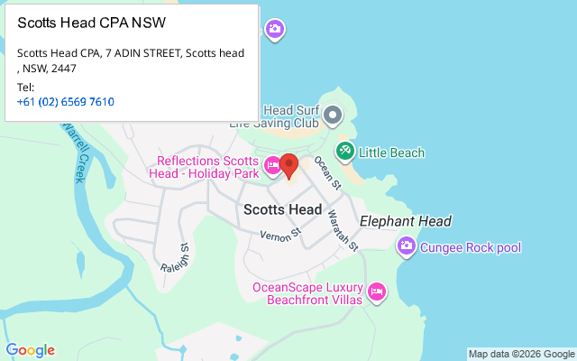 Scotts Head CPA NSW