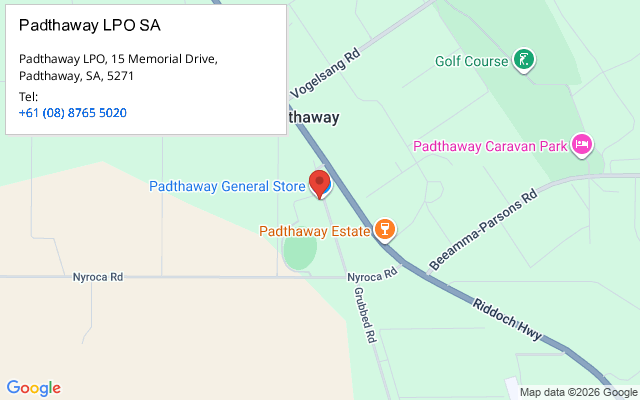 Padthaway LPO SA