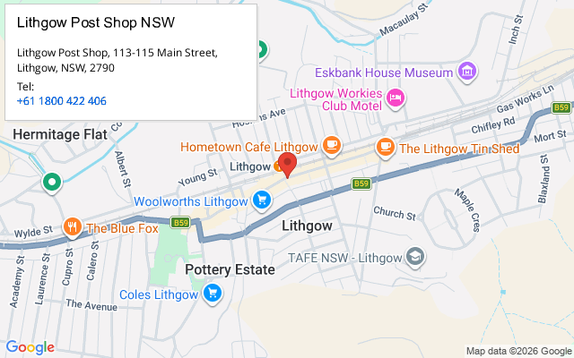 Lithgow Post Shop NSW