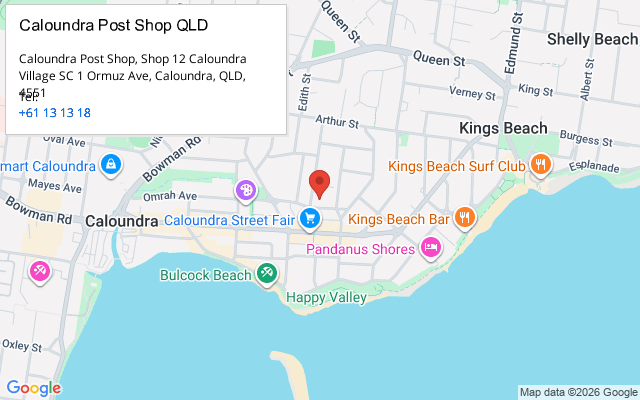 Caloundra Post Shop QLD