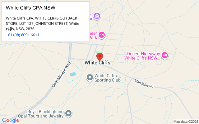 White Cliffs CPA NSW
