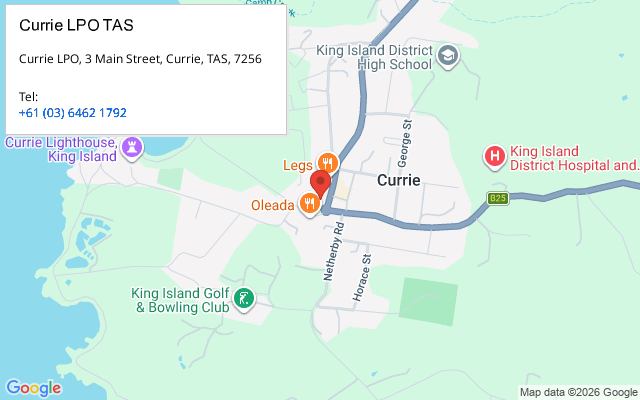 Currie LPO TAS