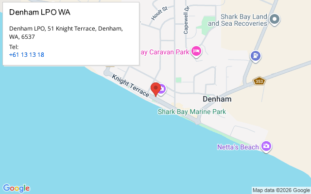 Denham LPO WA