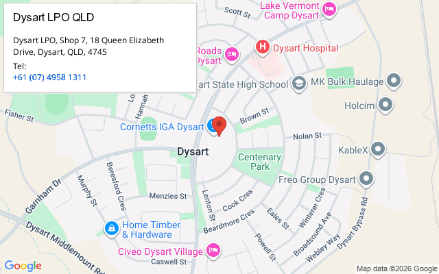 Dysart LPO QLD