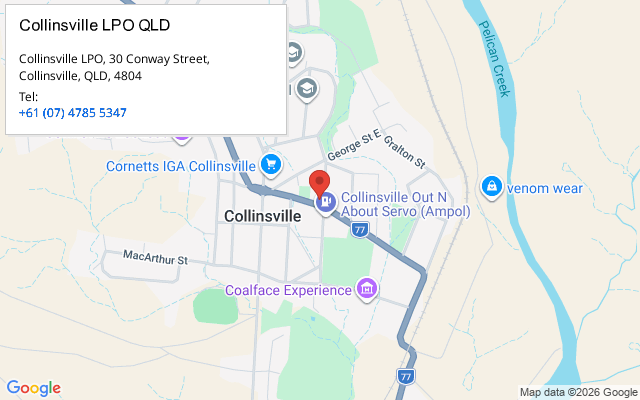 Collinsville LPO QLD