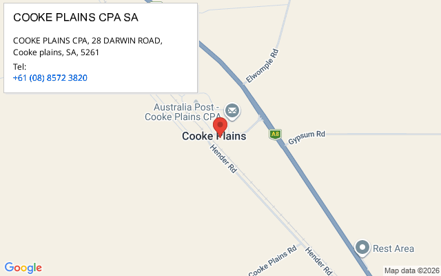 COOKE PLAINS CPA SA