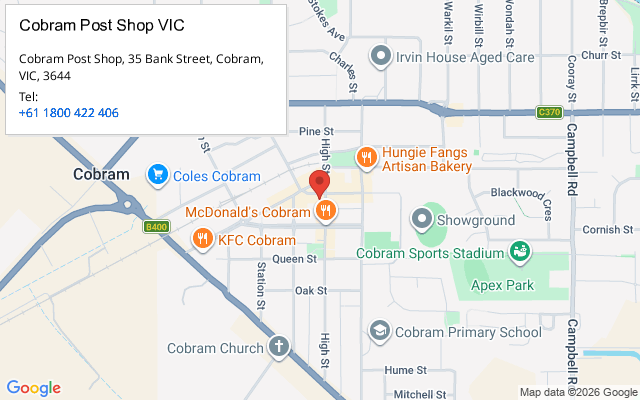 Cobram Post Shop VIC