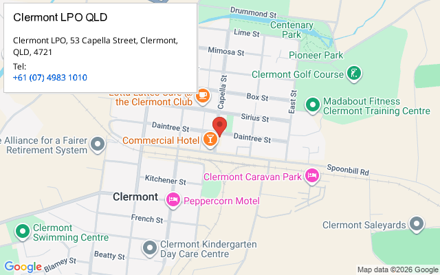 Clermont LPO QLD