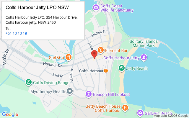 Coffs Harbour Jetty LPO NSW