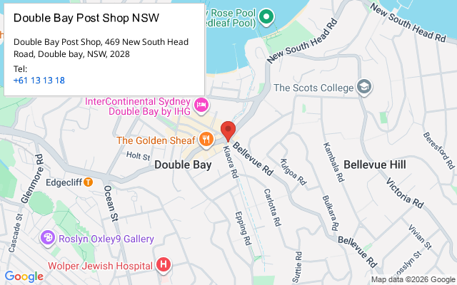 Double Bay Post Shop NSW