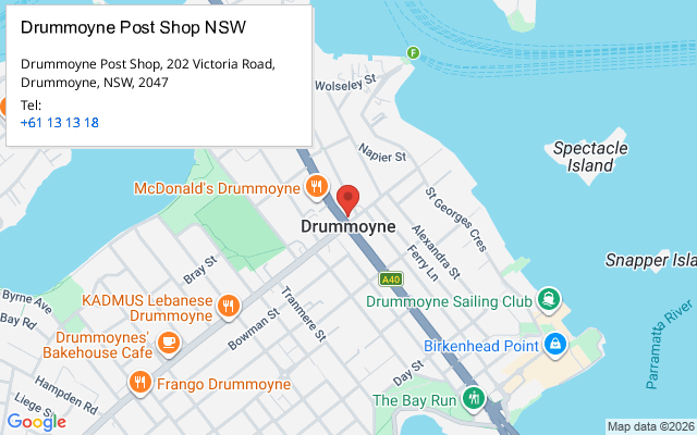 Drummoyne Post Shop NSW