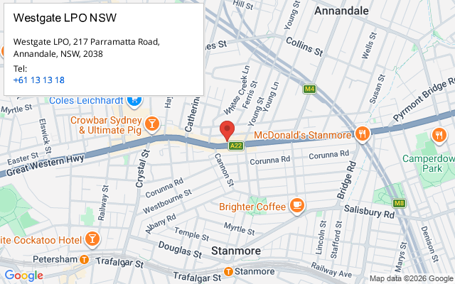 Westgate LPO NSW