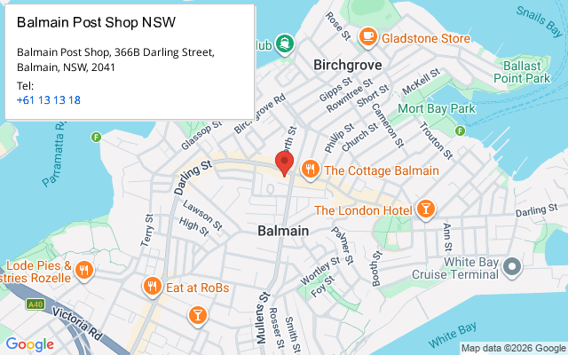 Balmain Post Shop NSW