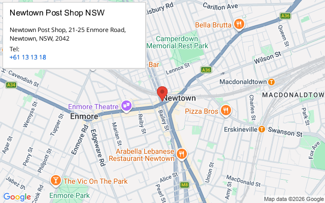 Newtown Post Shop NSW