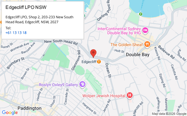 Edgecliff LPO NSW