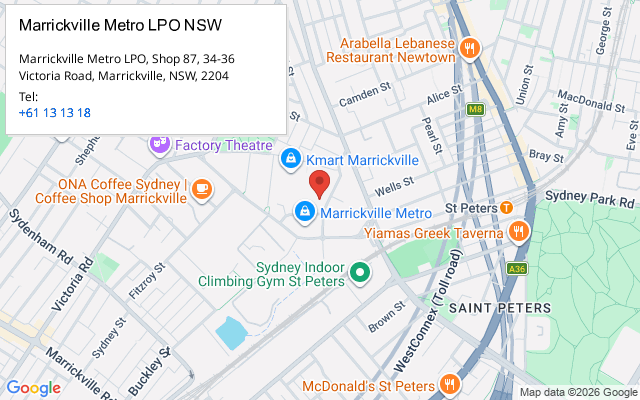 Marrickville Metro LPO NSW