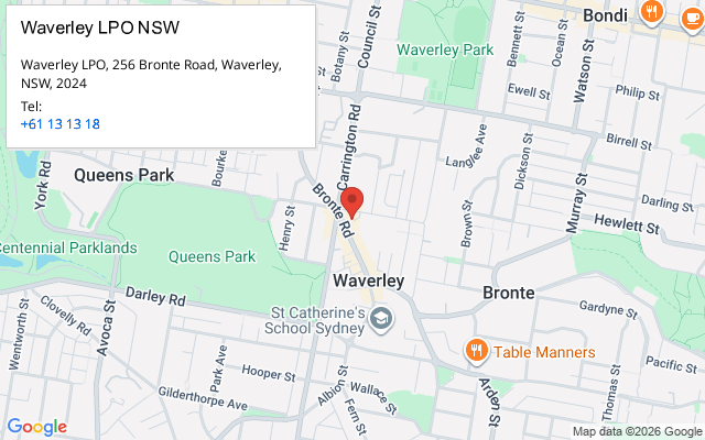 Waverley LPO NSW