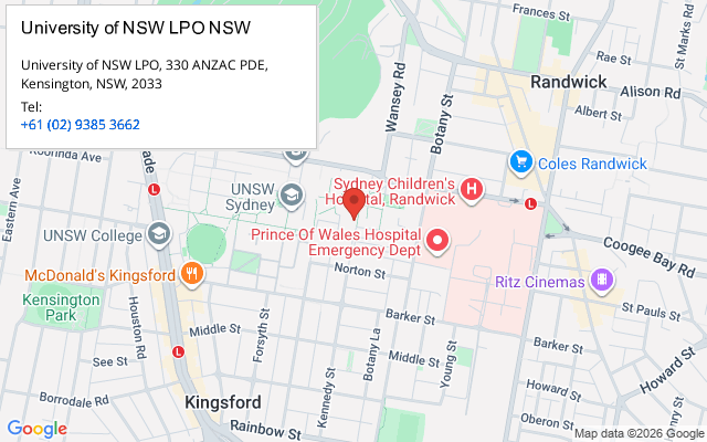 University of NSW LPO NSW