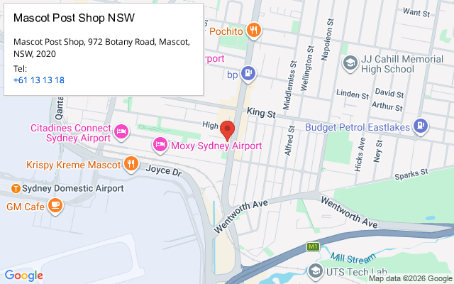 Mascot Post Shop NSW