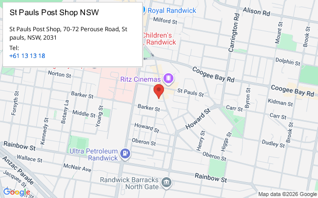 St Pauls Post Shop NSW