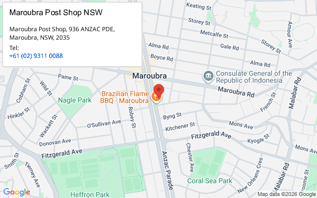 Maroubra Post Shop NSW