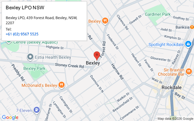 Bexley LPO NSW