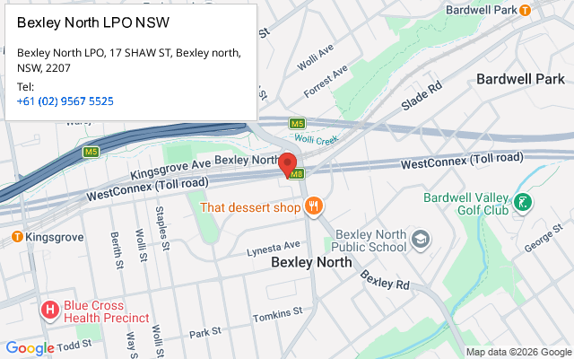 Bexley North LPO NSW