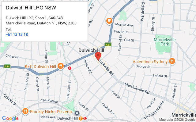 Dulwich Hill LPO NSW