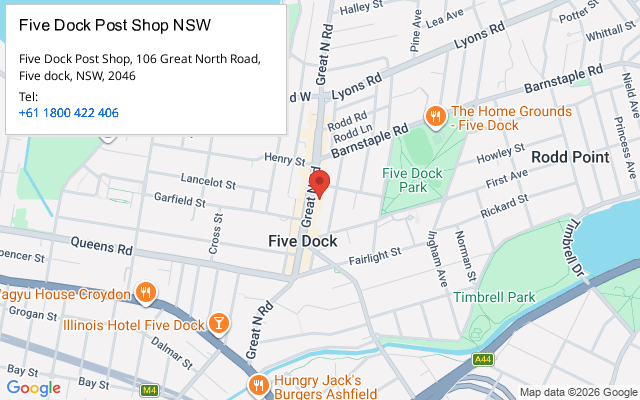 Five Dock Post Shop NSW