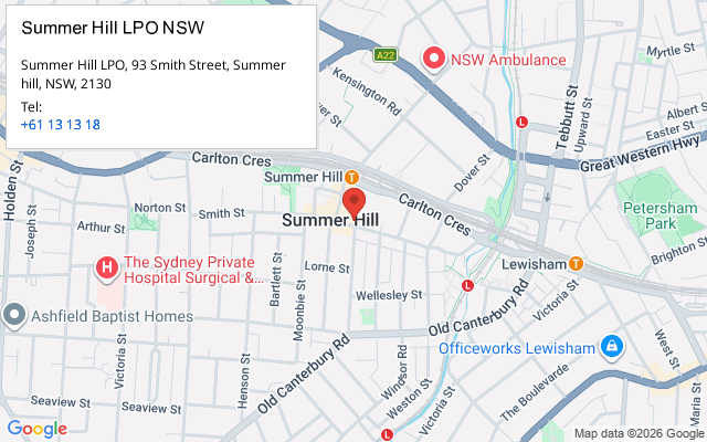 Summer Hill LPO NSW