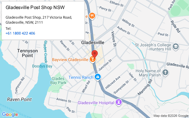 Gladesville Post Shop NSW